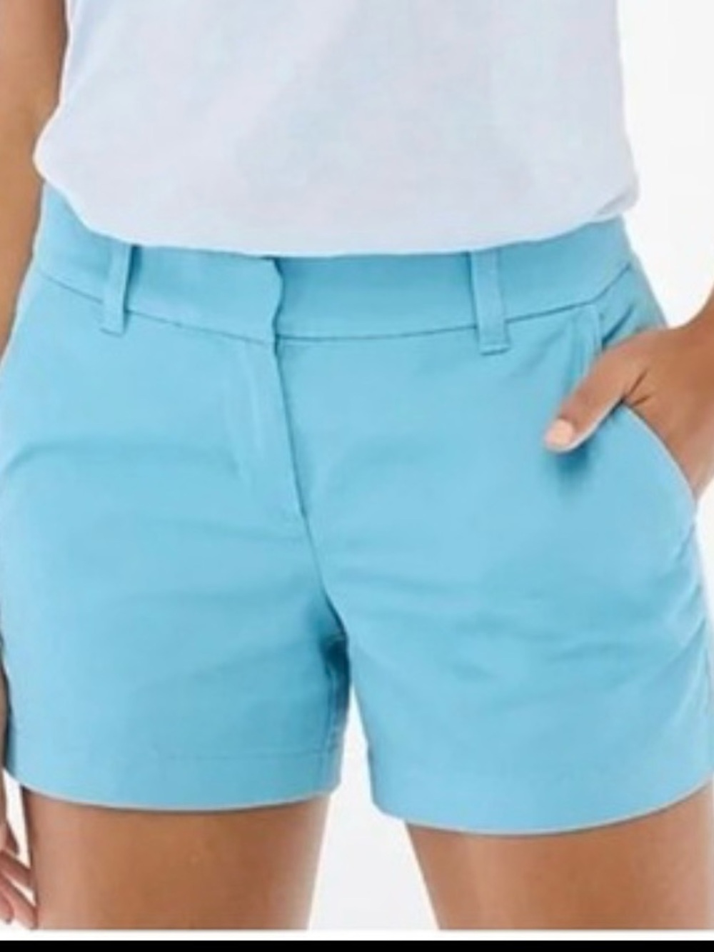 J. Crew Bright Red 5” Classic Chino Shorts